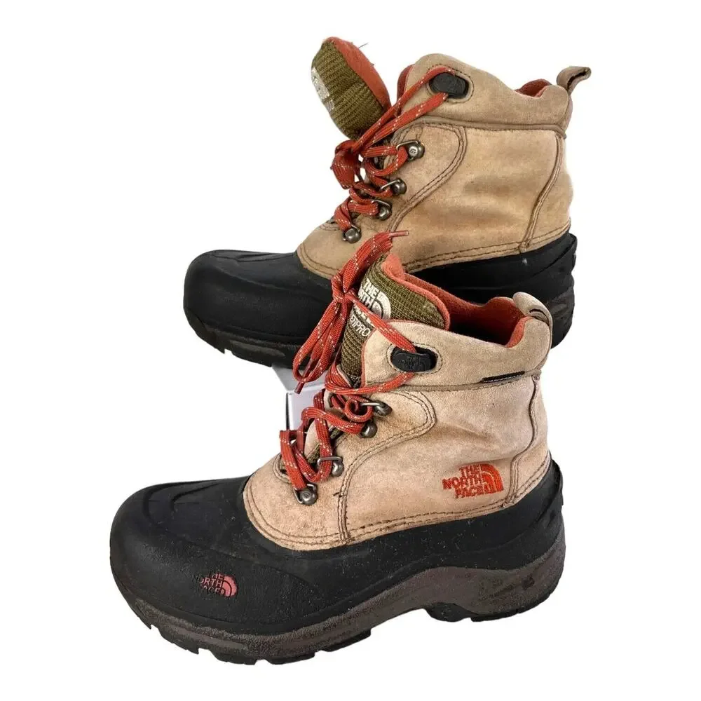 North Face Waterproof Heat Seeker Boots Size U.S. Boys 4.0 Youth. Good Condition